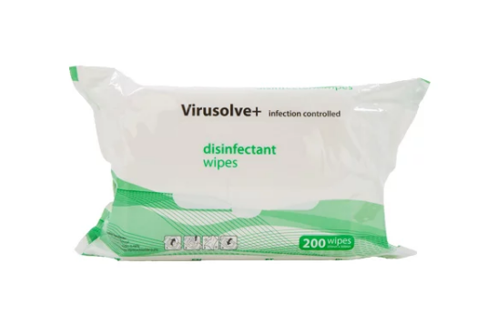 Virusolve+&reg; Disinfectant Wipes