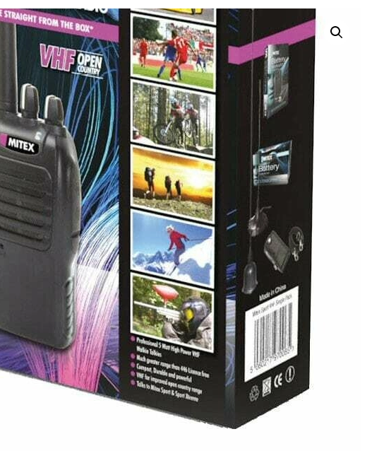 MITEX SPORT VHF TWO WAY RADIO