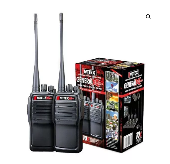 MITEX GENERAL XTREME TWO WAY RADIO TWIN PACK