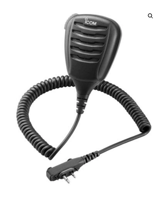 ICOM HM-168LWP WATERPROOF HANDHELD SPEAKER MICROPHONE