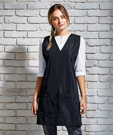 B174AP Waterproof Wrap Around Tie Back Tunic