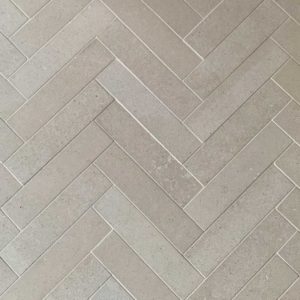 Portland Stone Herringbone Tiles