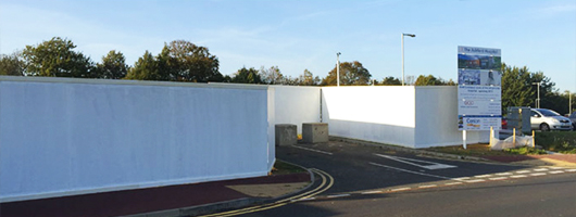 Site Hoarding Installation