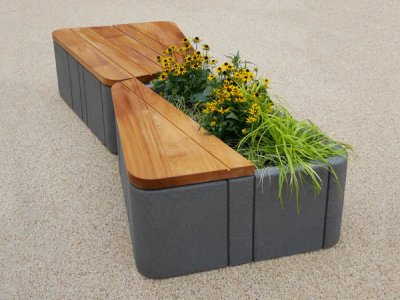 Uniun&reg; Combined Seating & Planter