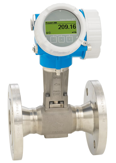 Prowirl F 200 vortex flowmeter