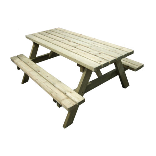 Wood Picnic Tables