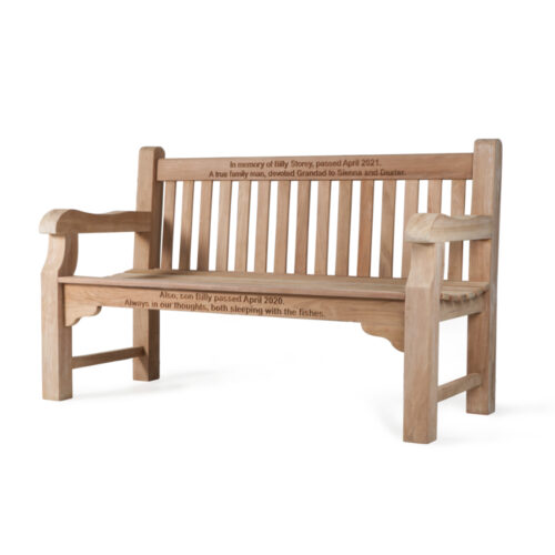 Assembled Teak Benches