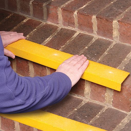 Anti-Slip GRP Step Nosings - Reduce Slip Potential on Step Edges