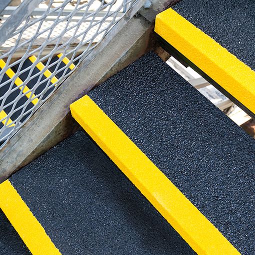 Heavy Duty Anti-Slip GRP Step Covers