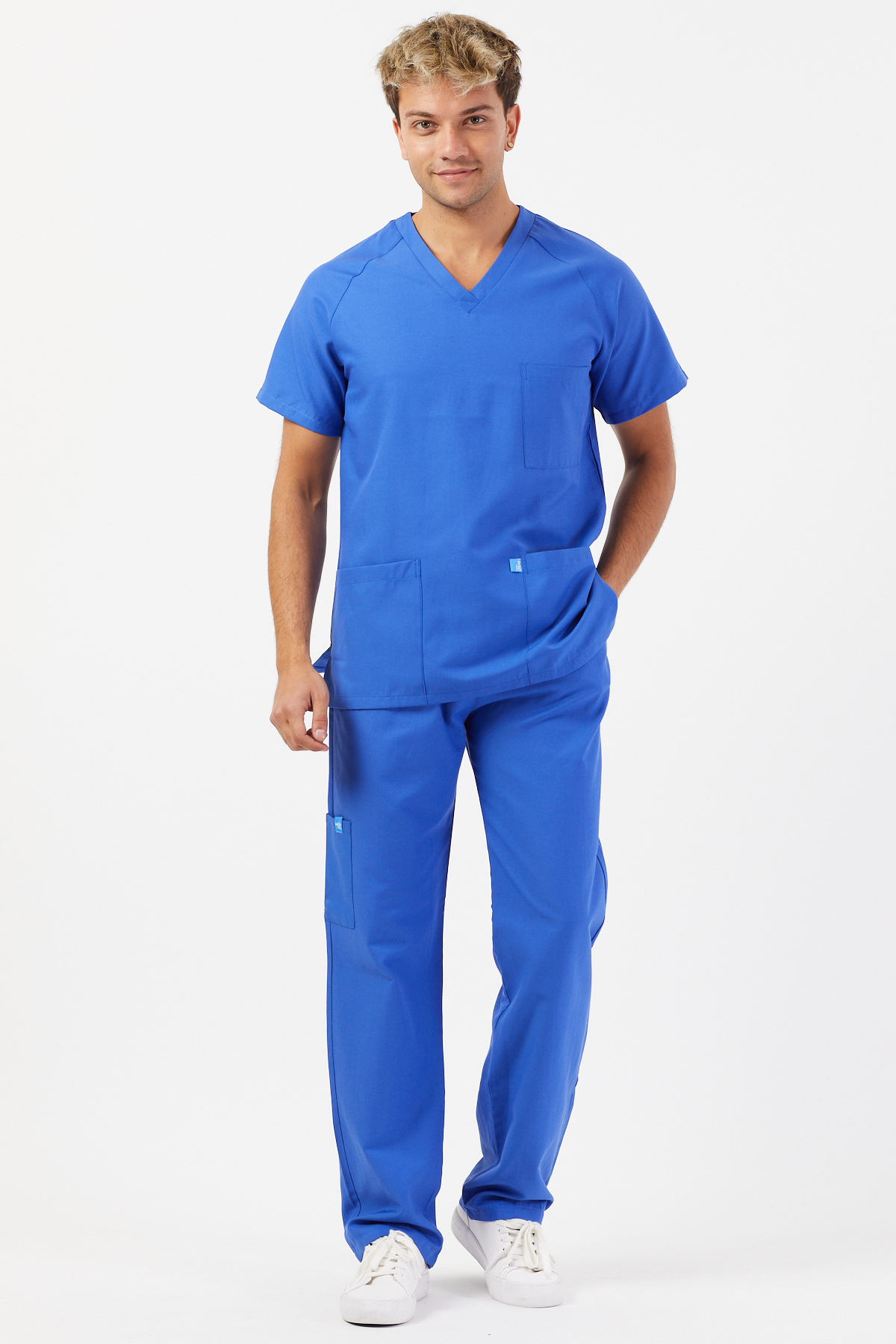 Men''s Scrubs in Royal Blue