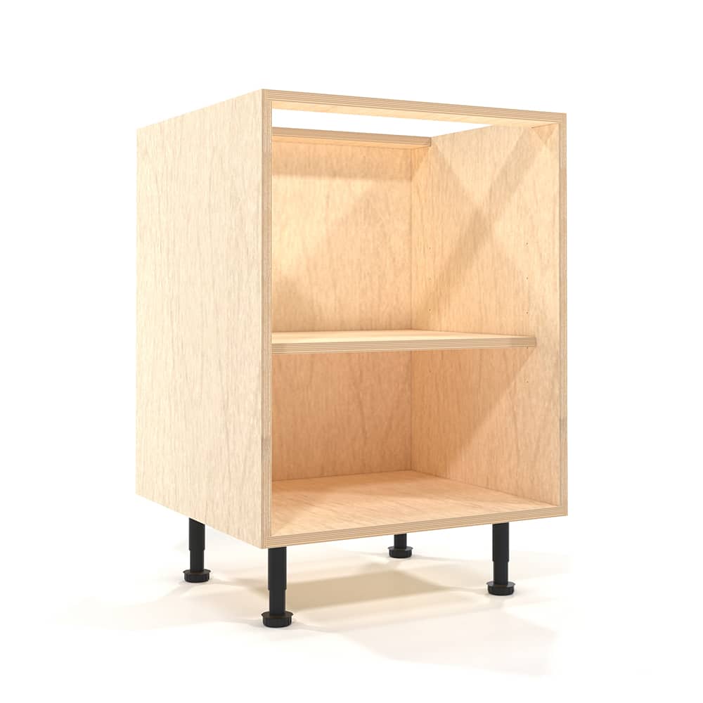 Birch Plywood Kitchen Base Units