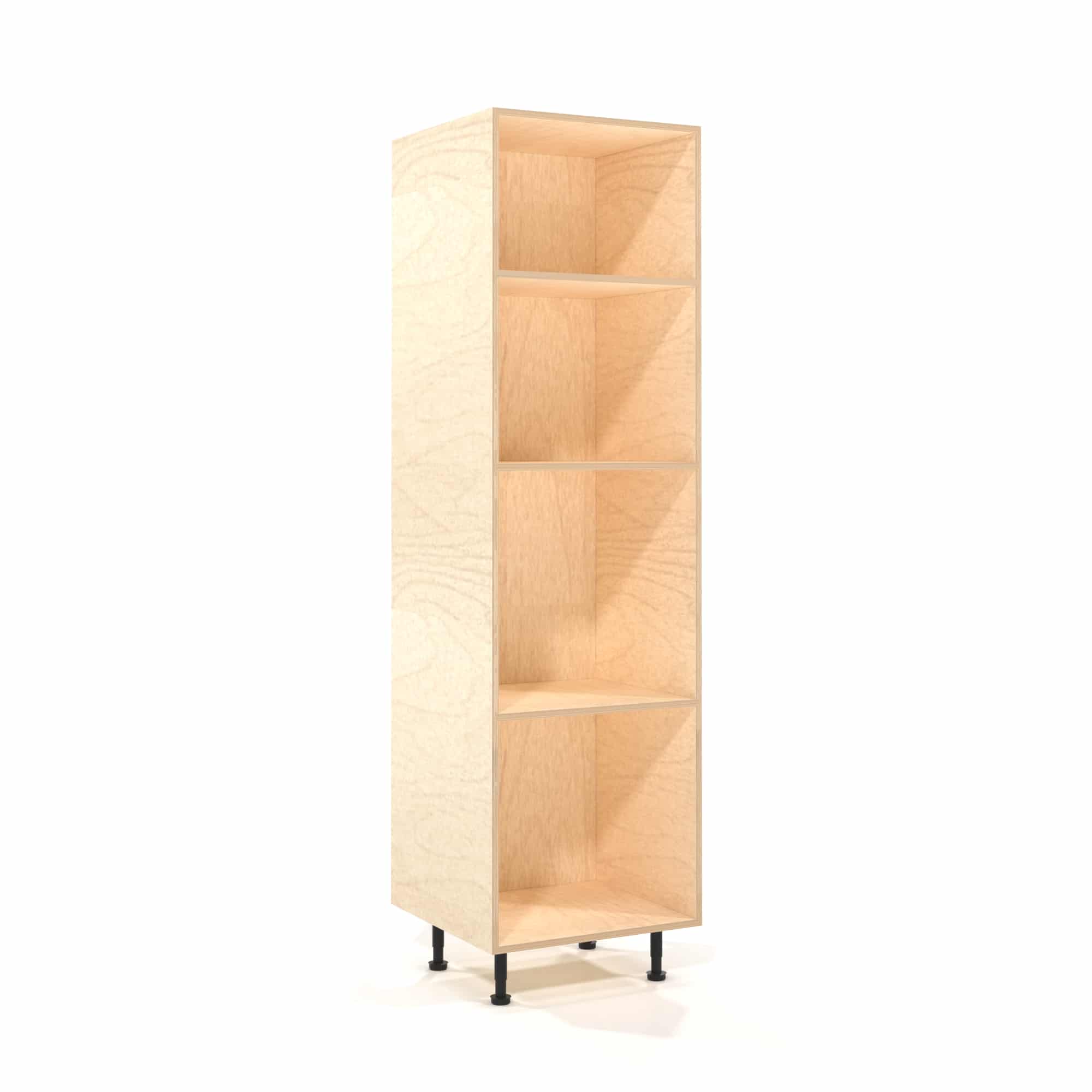 Birch Plywood Kitchen Larder Units