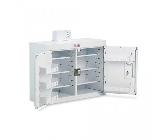 Drugs Cabinet Double Door 6 Shelves