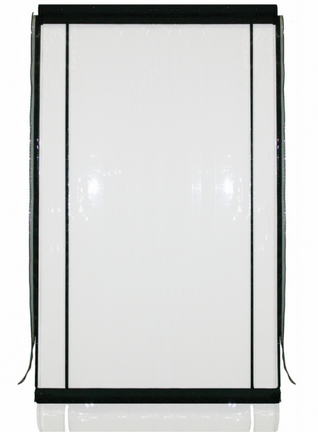 Clear PVC Patio Blind &minus; 210cm