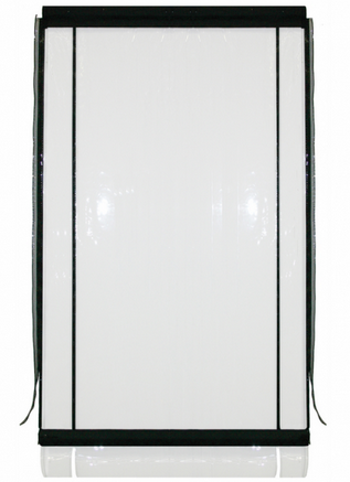 Clear PVC Patio Blind &minus; 240cm