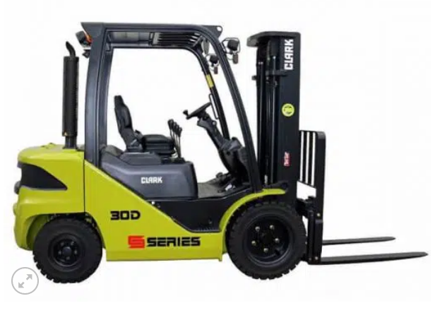 Clark Forklift with diesel or LPG drive S20-35