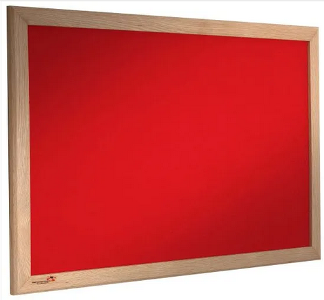 Hardwood Frame Felt Noticeboard