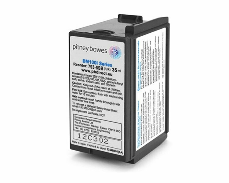 Pitney Bowes DM100 to DM220 Blue Ink Part Number 793-5SB