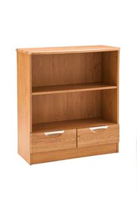 Denver Bookcase 2 Drawer