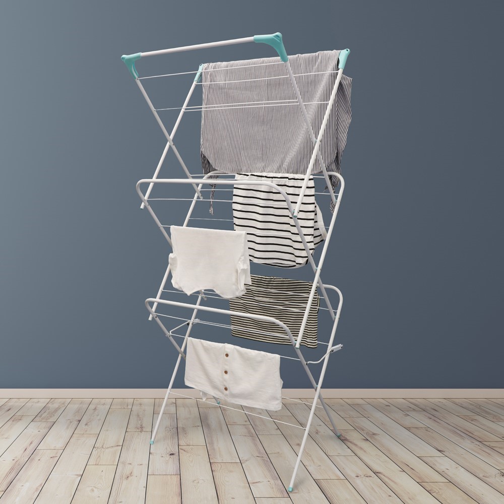 3-Tier Folding Clothes Horse Airer