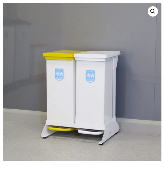 42 Litre Duo Clinical Waste Bin