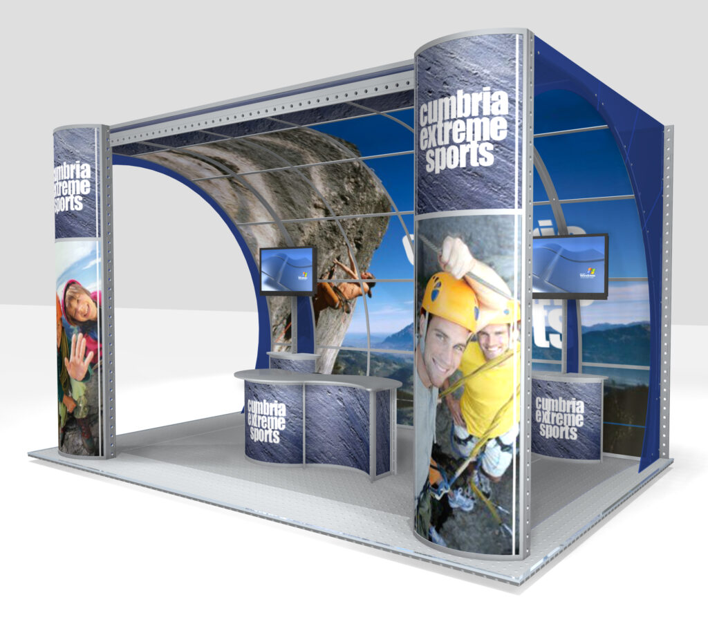 Large Bespoke & Modular Exhibition Display Systems