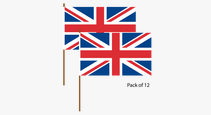 British Handwaving flags