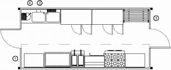 Medium Production Kitchen 6.2m