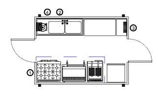 Small Production Kitchen 3.8m