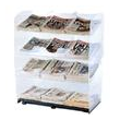  Newspaper Magazine Card Stands