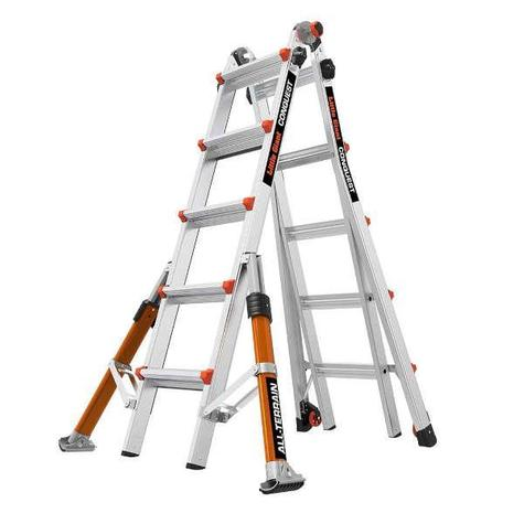 Little Giant 1304-025 5 Tread Conquest All-Terrain Multi-purpose Ladder 