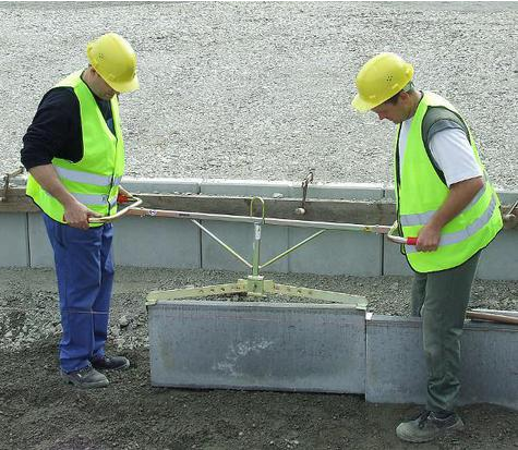 Probst VZ-1 2-Man Kerbstone Lifter 