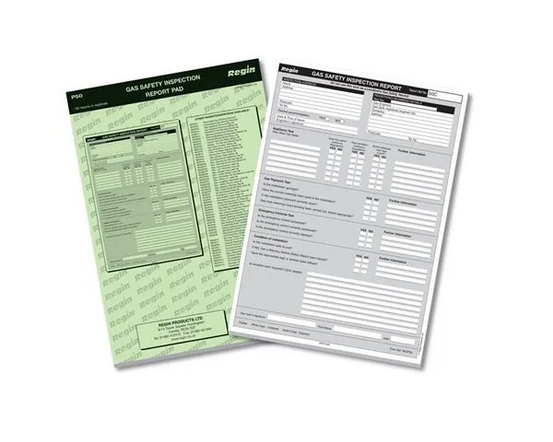 Gas Safety Inspection Pad 