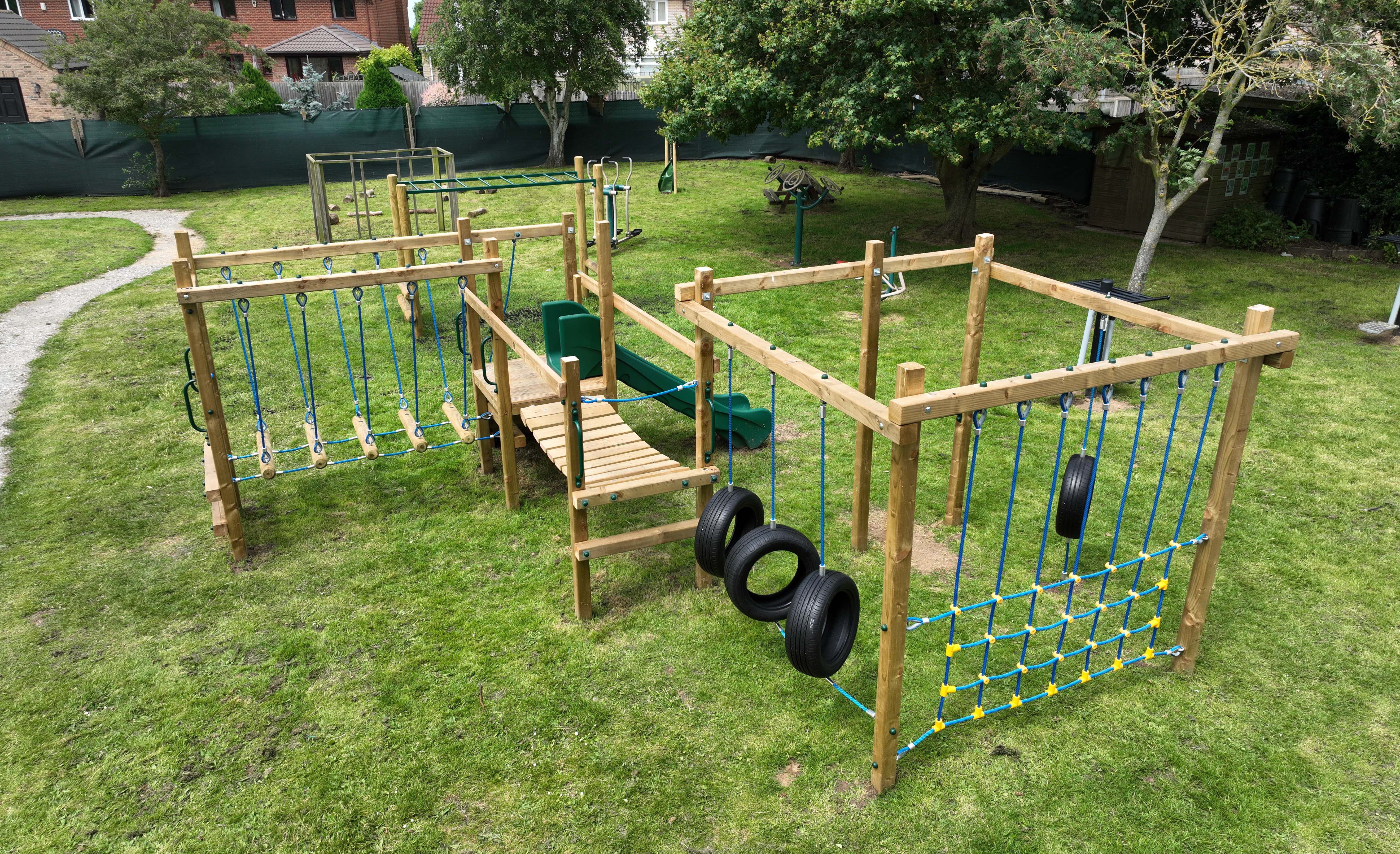 Outdoor Playground Climbing Frames