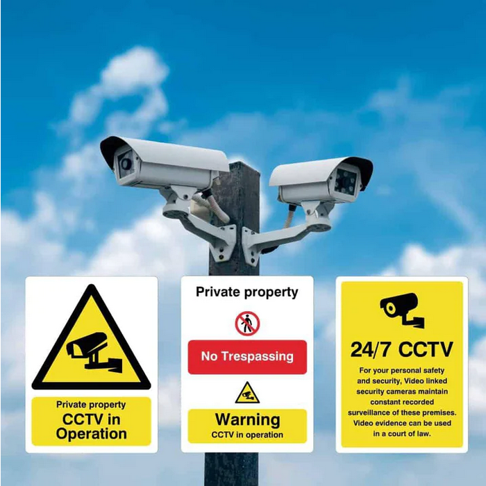 CCTV & Security Signs