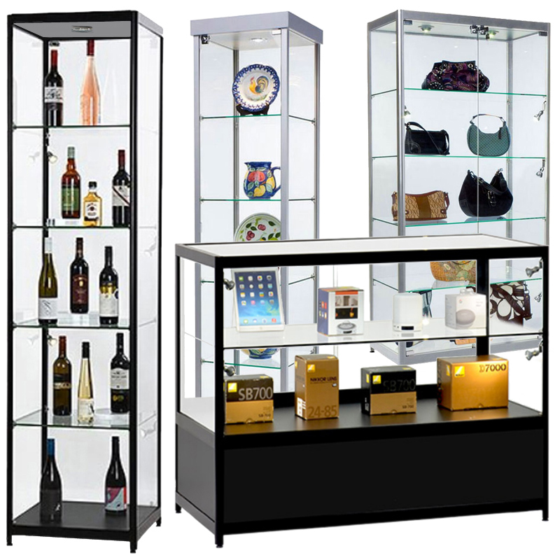 Aluminium & Glass Shop Counters & Showcases