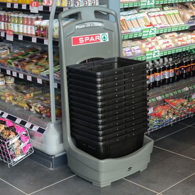 Retail Storage Units & Shopping Basket Storage