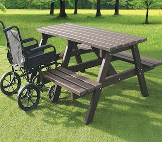 Wheelchair Access Picnic Tables - Standard