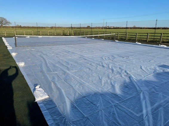 Tennis Winter Court Cover