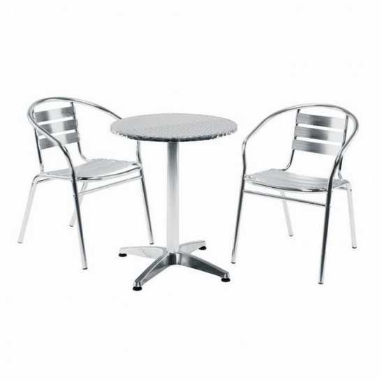 Aluminium Cafe Set