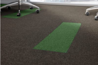 Recover &minus; Recyclable Carpet Sheet & Tiles