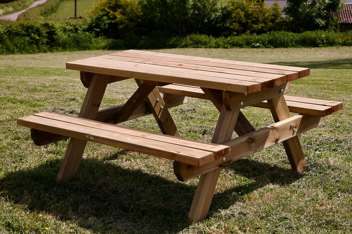 Heavy Duty Picnic Table - 6 seat 