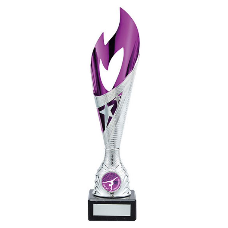 Inferno Silver 7 Purple Finish Cup