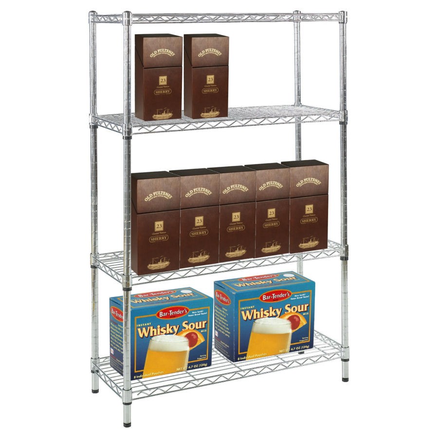 1625 x 907 x 457mm Free Standing Shelving