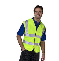 Hi Vis Waistcoat 2 Band & Brace