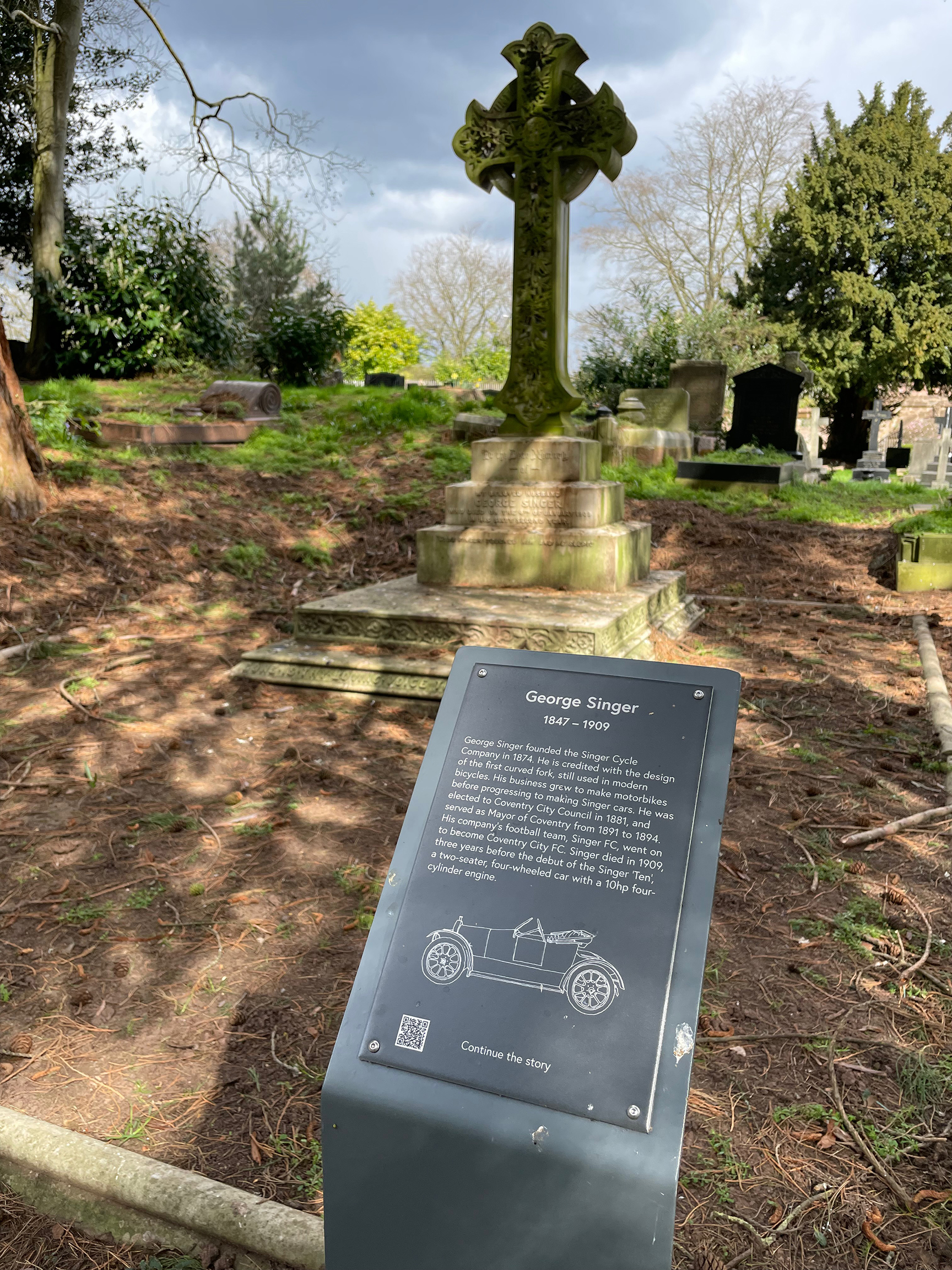 Interpretation Panel Timber Lectern