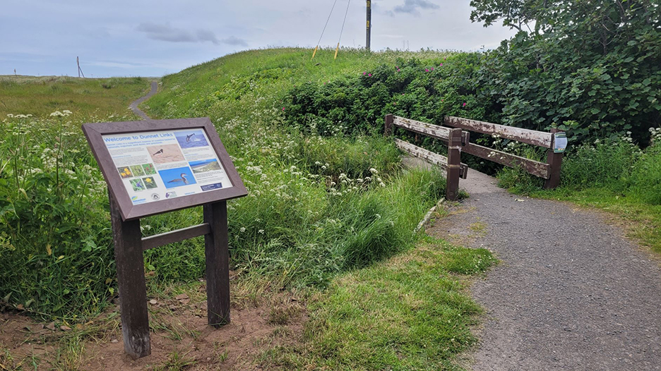 Interpretation Sign Recycled Plastic Lectern