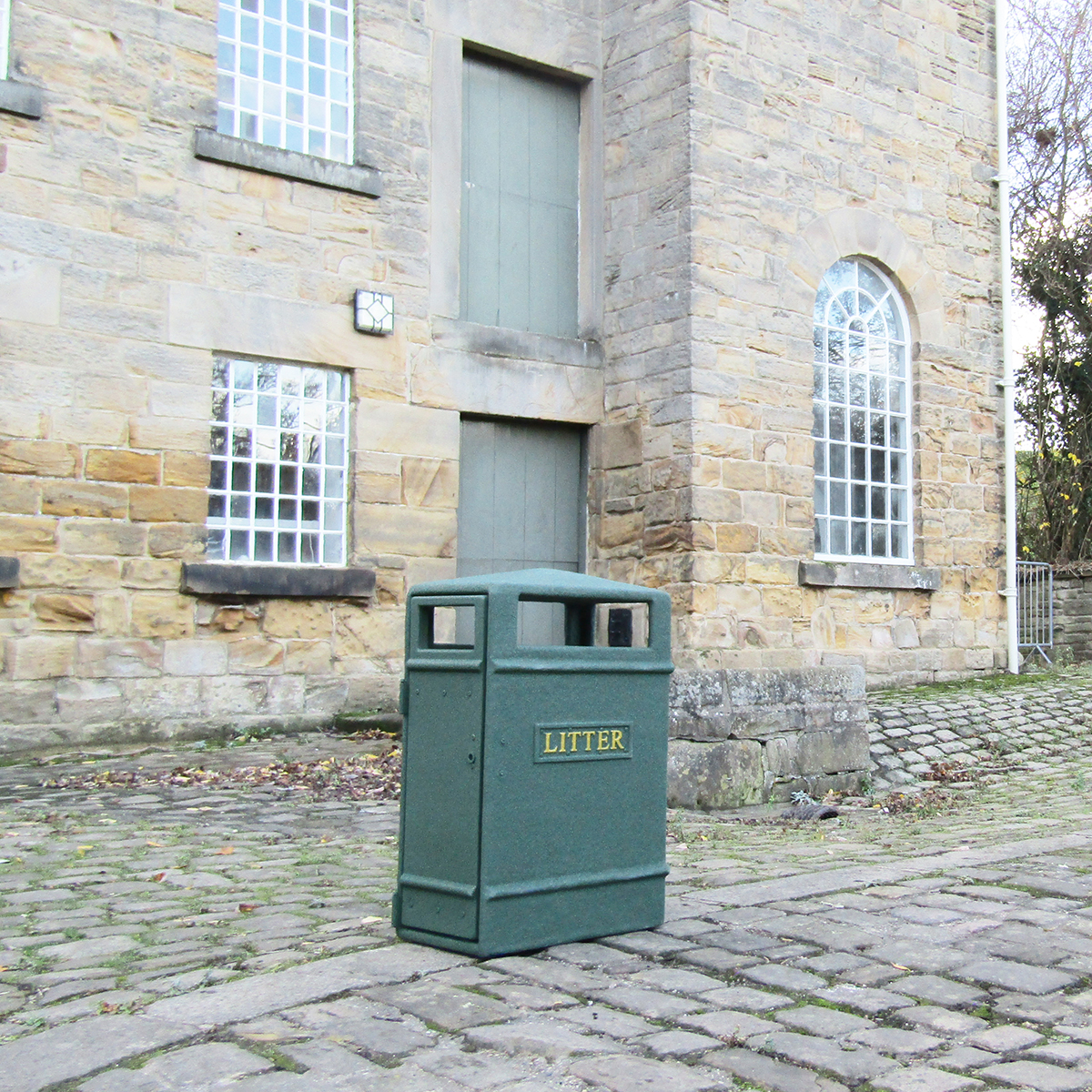 LBV/6 Closed Top Litter Bin