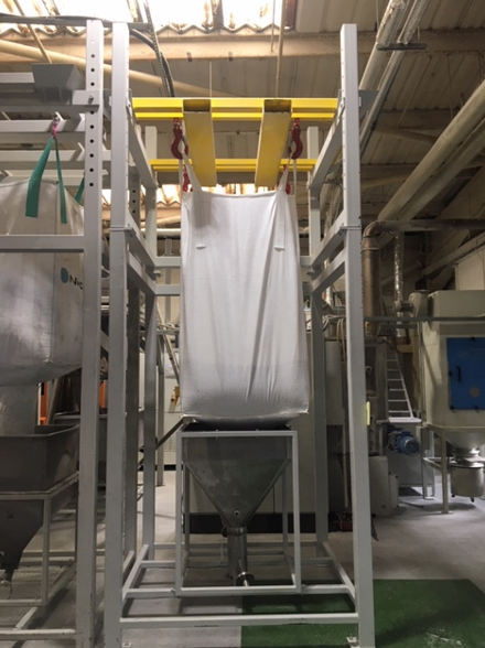 FIBC Bulk bag discharger