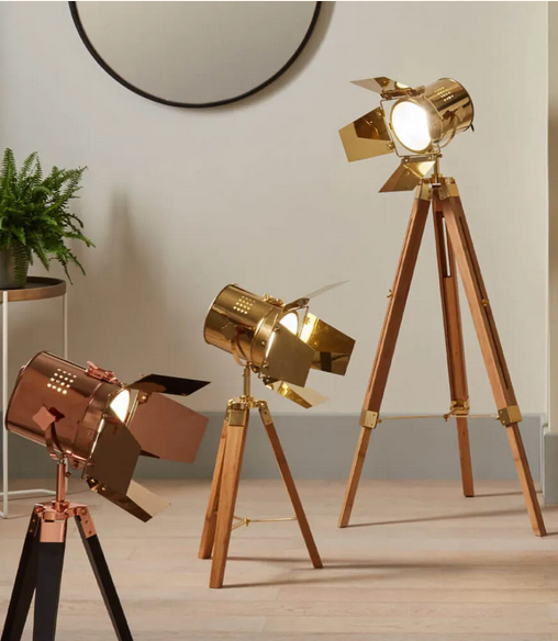 Antique Tripod Lamps